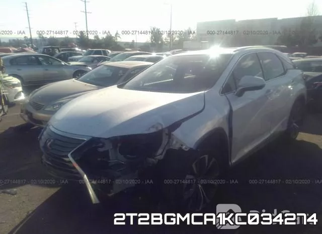 2T2BGMCA1KC034274 фото 2
