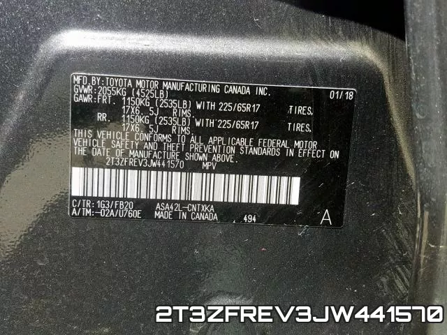 2T3ZFREV3JW441570 фото 2