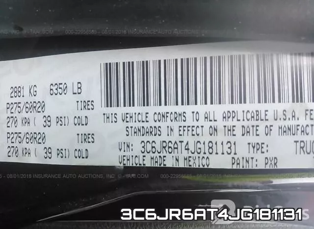 3C6JR6AT4JG181131 фото 10