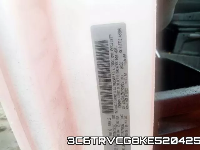3C6TRVCG8KE520425 фото 2