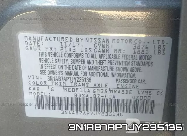 3N1AB7AP7JY235136 фото 10
