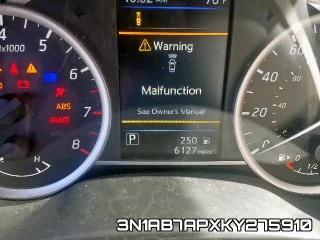 3N1AB7APXKY275910 фото 9