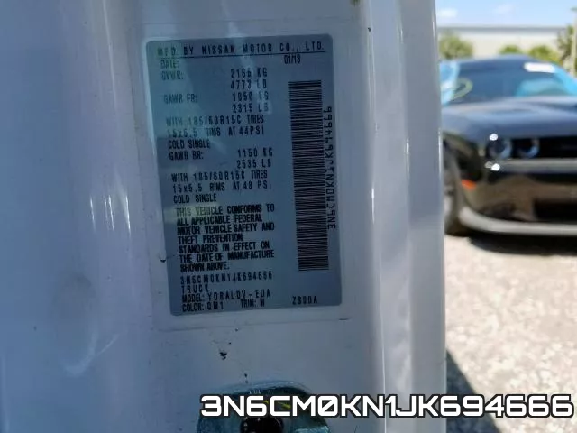 3N6CM0KN1JK694666 фото 2