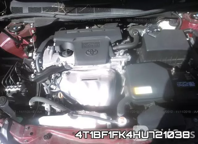 4T1BF1FK4HU721038 фото 2