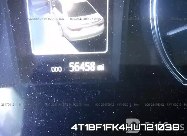 4T1BF1FK4HU721038 фото 7