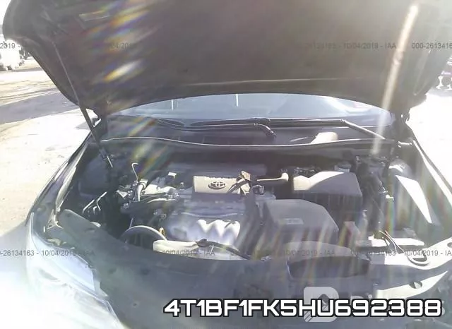 4T1BF1FK5HU692388 фото 2