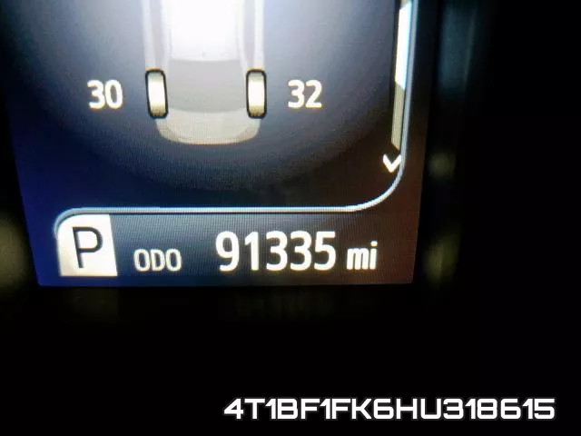 4T1BF1FK6HU318615 фото 6