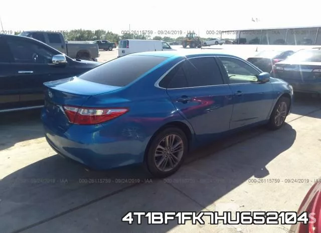 4T1BF1FK7HU652104 фото 2