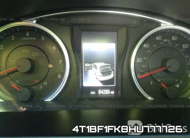 4T1BF1FK8HU777726 фото 5