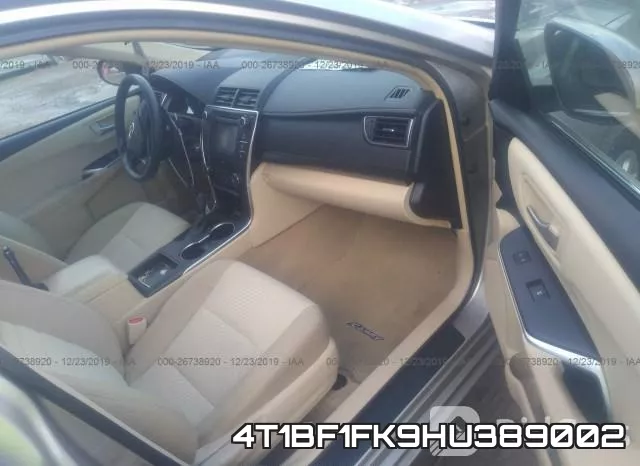 4T1BF1FK9HU389002 фото 5