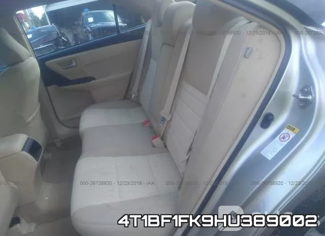 4T1BF1FK9HU389002 фото 8