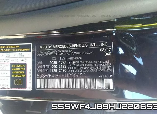 55SWF4JB9HU220653 фото 7