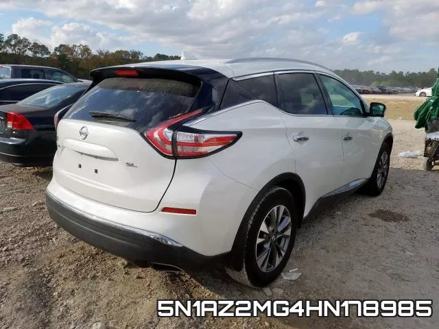 5N1AZ2MG4HN178985 фото 5