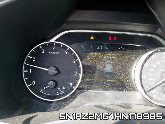 5N1AZ2MG4HN178985 фото 8