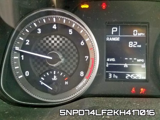 5NPD74LF2KH417016 фото 7