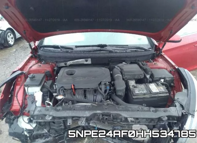 5NPE24AF0HH534785 фото 2