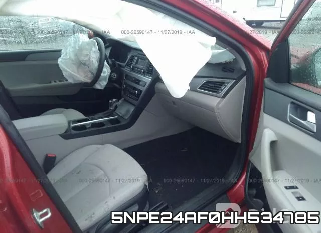 5NPE24AF0HH534785 фото 5