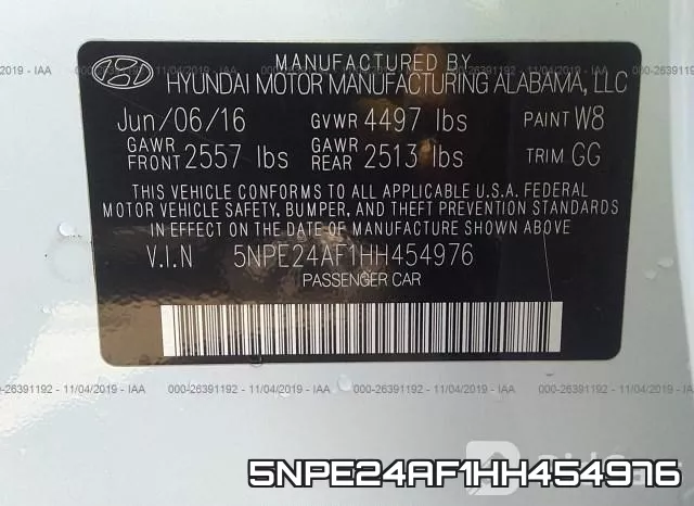 5NPE24AF1HH454976 фото 9