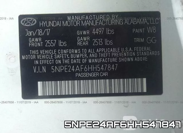 5NPE24AF6HH547847 фото 9