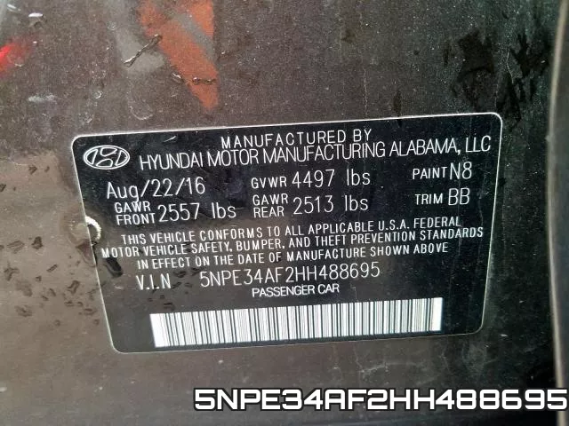 5NPE34AF2HH488695 фото 2