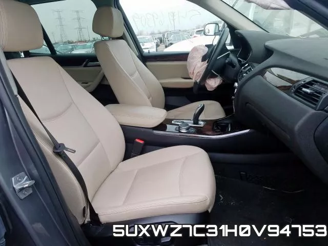 5UXWZ7C31H0V94753 фото 6