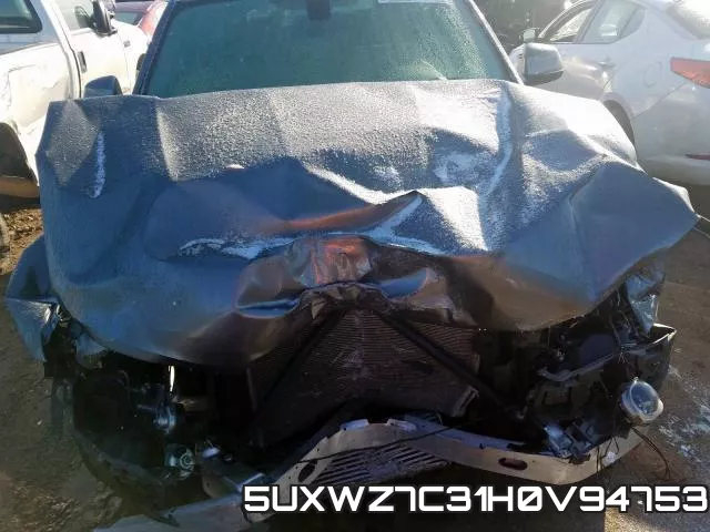 5UXWZ7C31H0V94753 фото 7