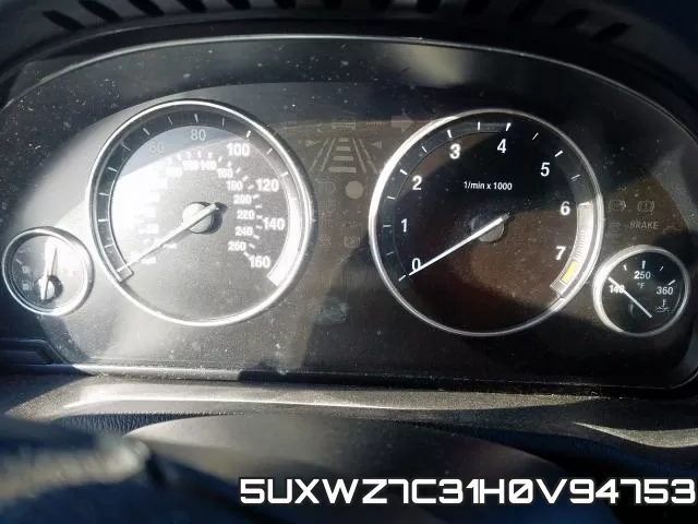 5UXWZ7C31H0V94753 фото 8