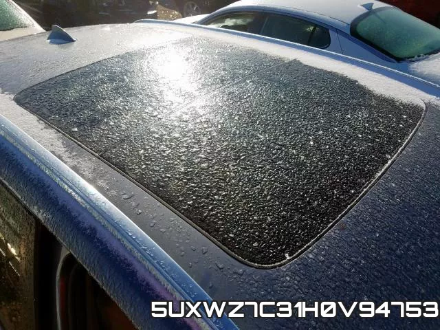 5UXWZ7C31H0V94753 фото 9