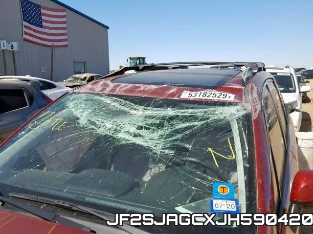 JF2SJAGCXJH590420 фото 10