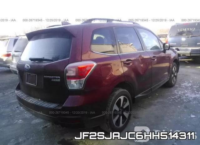 JF2SJAJC6HH514311 фото 4