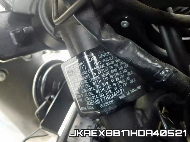 JKAEX8B17HDA40521 фото 2