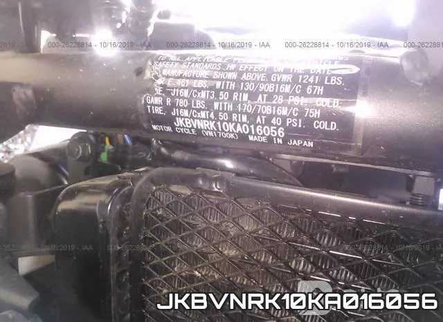 JKBVNRK10KA016056 фото 2