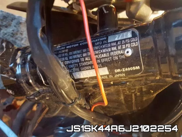 JS1SK44A6J2102254 фото 2