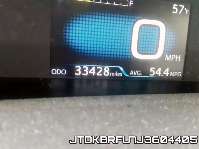 JTDKBRFU7J3604405 фото 6