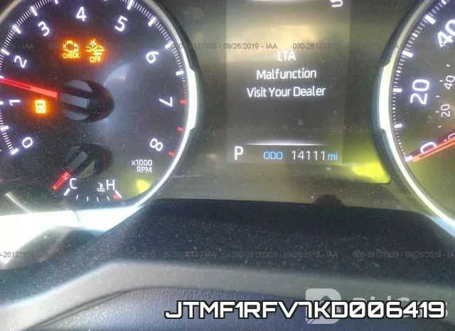 JTMF1RFV7KD006419 фото 8