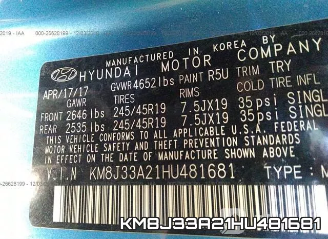 KM8J33A21HU481681 фото 7