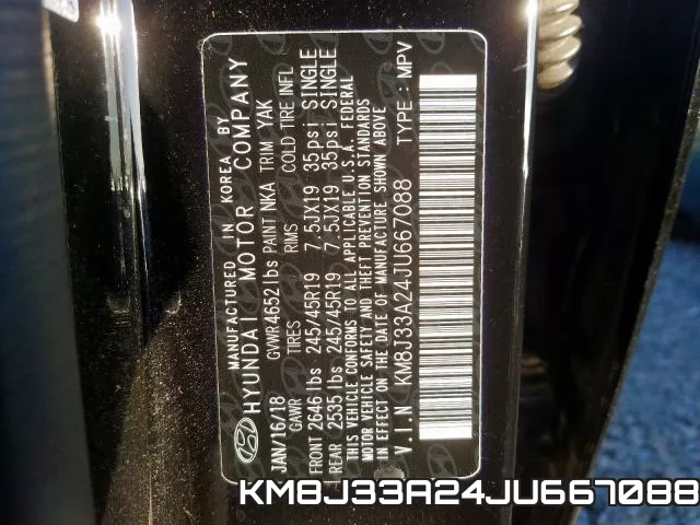 KM8J33A24JU667088 фото 2