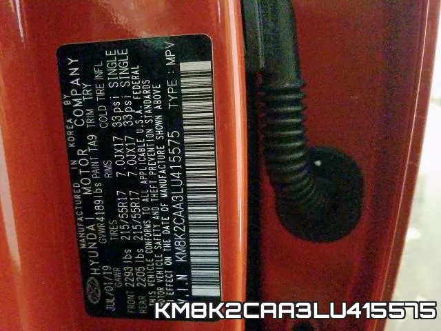 KM8K2CAA3LU415575 фото 2