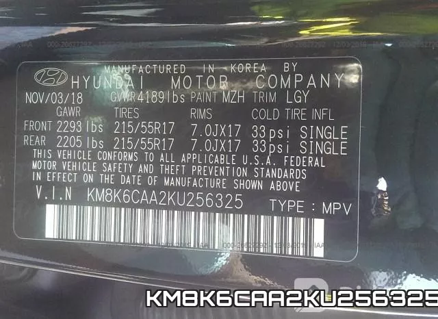KM8K6CAA2KU256325 фото 7