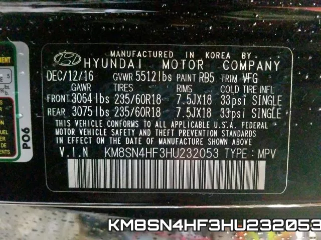 KM8SN4HF3HU232053 фото 2