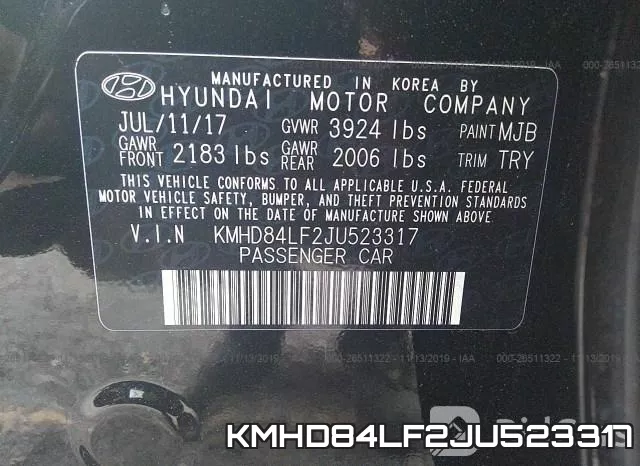 KMHD84LF2JU523317 фото 6