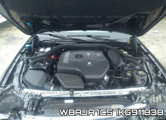 WBAJA7C57KG911838 фото 2