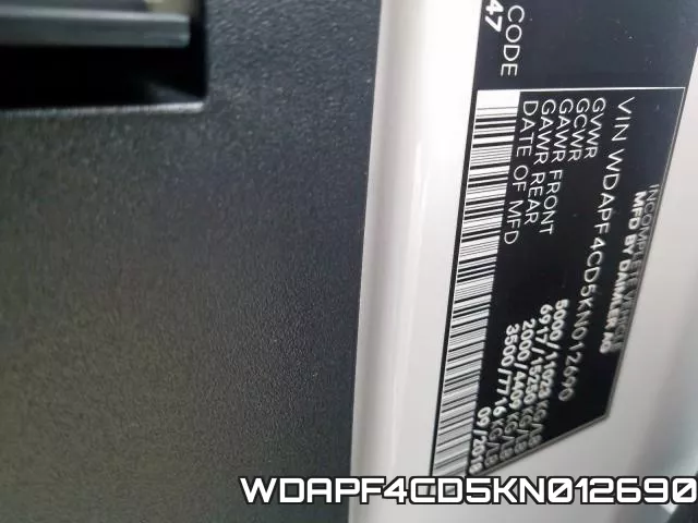 WDAPF4CD5KN012690 фото 2