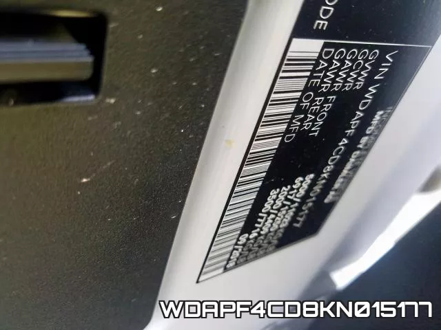 WDAPF4CD8KN015177 фото 2