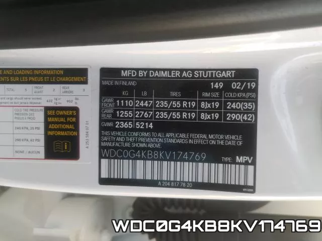 WDC0G4KB8KV174769 фото 2