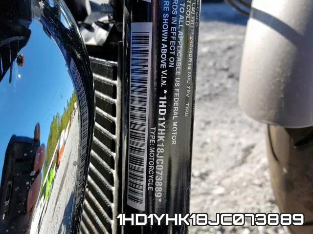 1HD1YHK18JC073889 фото 2