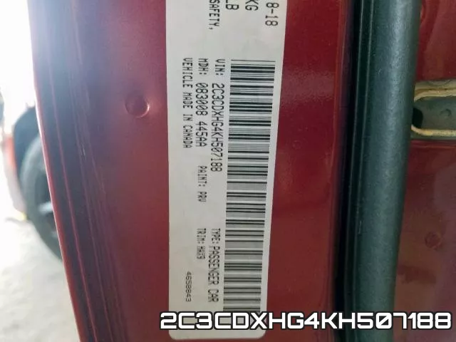 2C3CDXHG4KH507188 фото 2