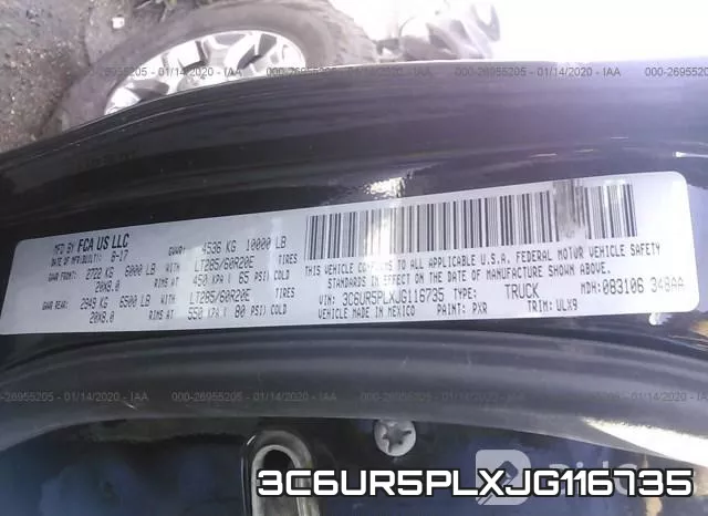 3C6UR5PLXJG116735 фото 9