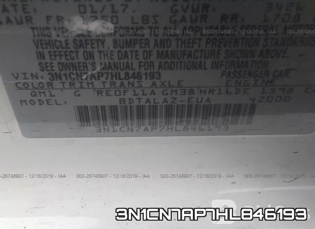3N1CN7AP7HL846193 фото 9