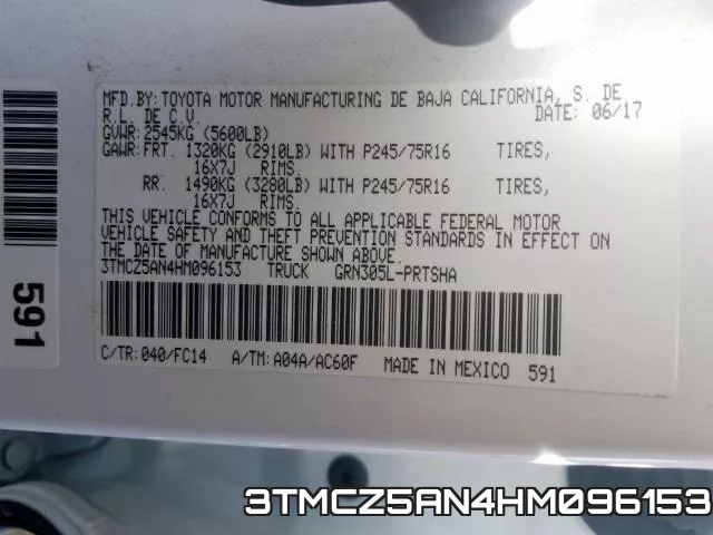 3TMCZ5AN4HM096153 фото 2